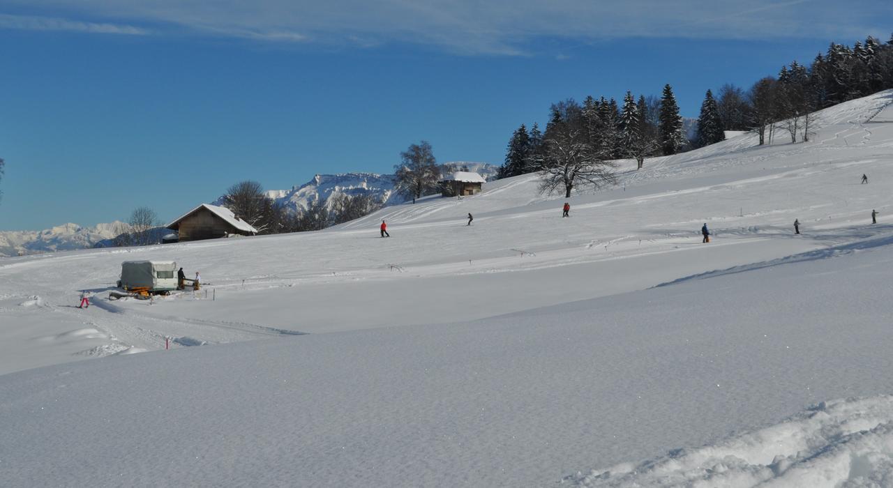 Готель Brunnenmatte Aeschi Bei Spiez Екстер'єр фото